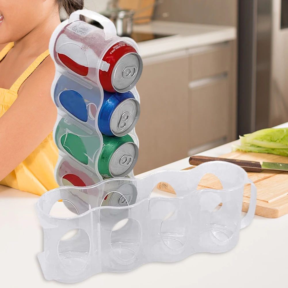 Beer Coke Drink Can Storage Box Kitchen Fridge Bottle Holder Refrigeration Organizer Durable