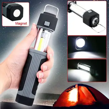 

GloryStar Stretchable LED COB Camping Light Outdoor Inspection Lamp Searchlight Flashlight