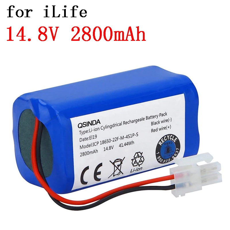 New Original Battery 14.8V 2800mAh Chuwi battery Rechargeable for ILIFE ecovacs V7s A6 pro iLife | Электроника