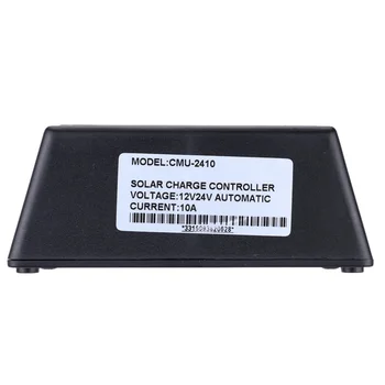 

New 10A 12V/24V Solar Panel Battery Charge Controller with USB Output Auto Regulator System Overcharge Protection
