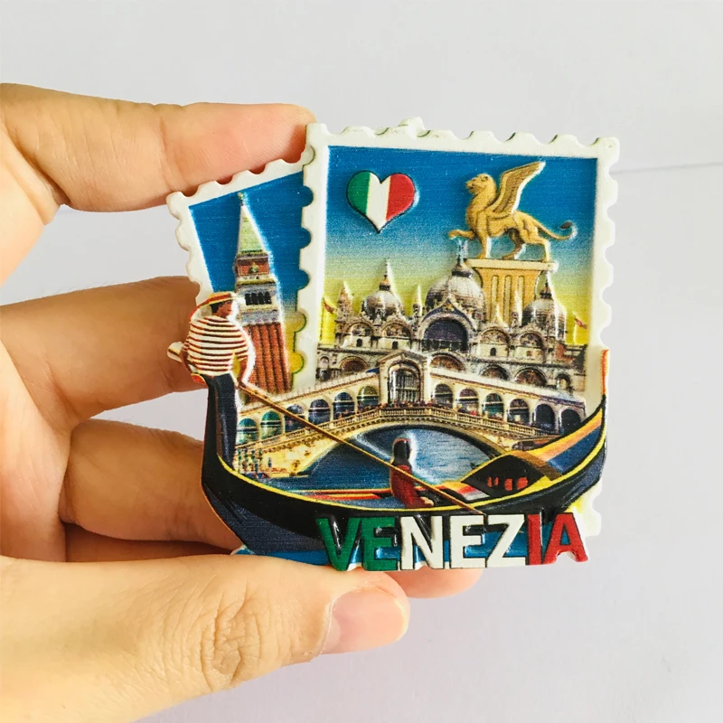 Смола Италии страны магниты на холодильник Venezia Туризм сувениры магниты для холодильников для домашнего декора Венеция стикер сообщений