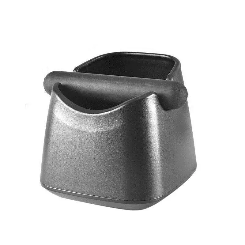 

Coffee Knock Box Espresso Grinds Waste Tamper Bin Container Holder Black
