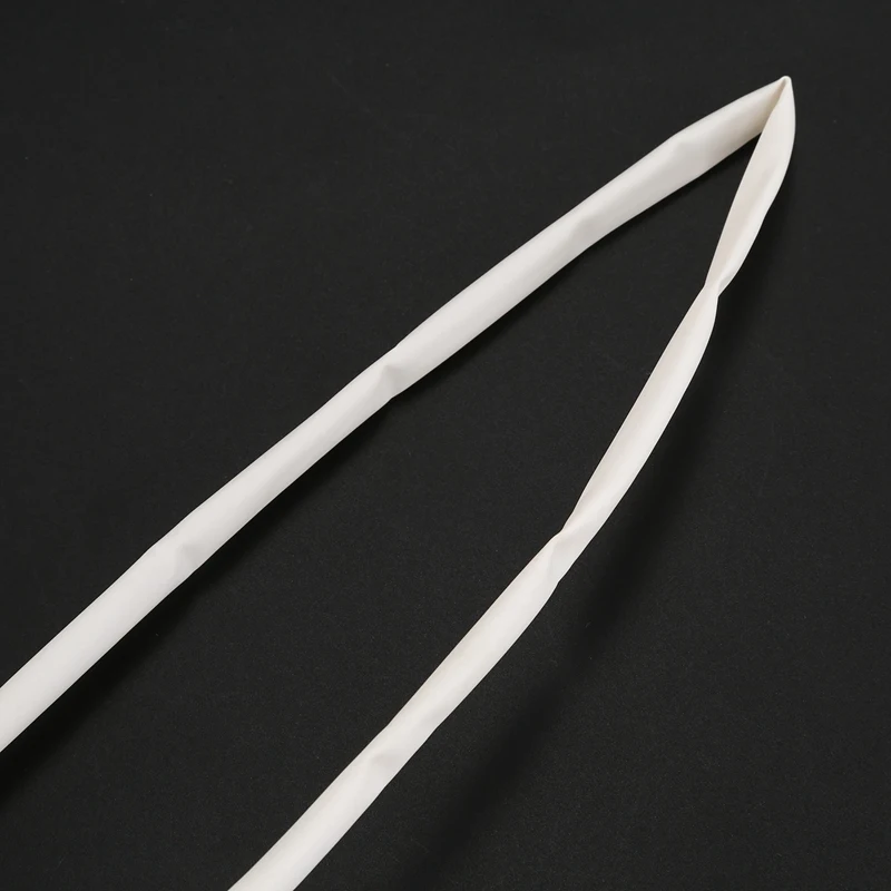 Ratio 2: 1 6mm OD White Polyolefin Heat Shrinkable Tube heat shrink tubing 32.8ft