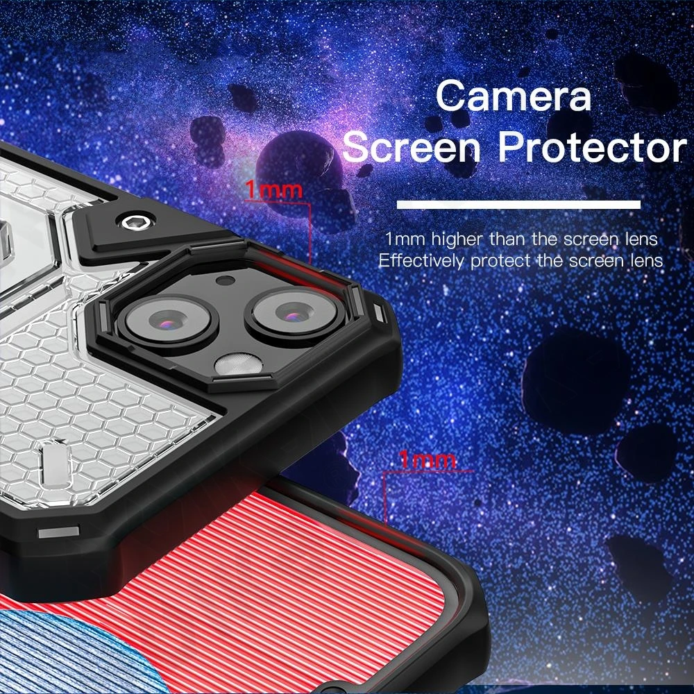 Magnetic Metal Finger Ring Holder Anti-Fall Case For iPhone 13 Pro Max 12 Mini 11 Pro Max Xs Max XR X Mobile Phone Holder Cover