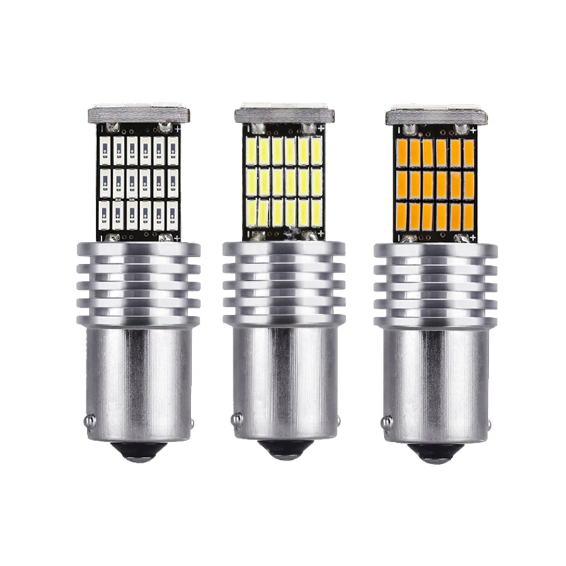 2x P21W Ba15s 1156 светодиодный светильник Canbus Bay15d 1157 6000K 12V автомобильный сигнальный