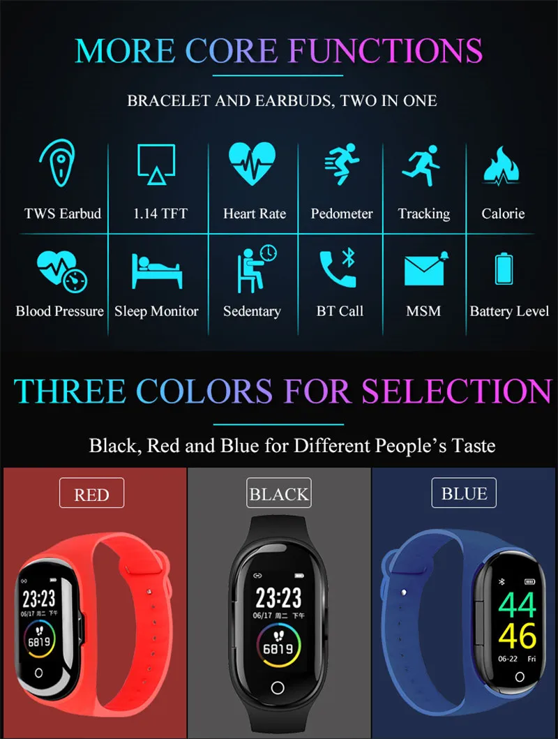 M1Pro мужские умные часы с Bluetooth наушниками наушники 2 в 1 BT 5,0 женские умные часы Android IOS BT вызов Siri Фитнес браслет