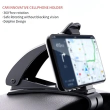 Универсальный Регулируемый автомобильный держатель для телефона на 360 градусов, gps навигация, приборная панель, держатель для телефона, крепление, подставка, кронштейн для смартфона
