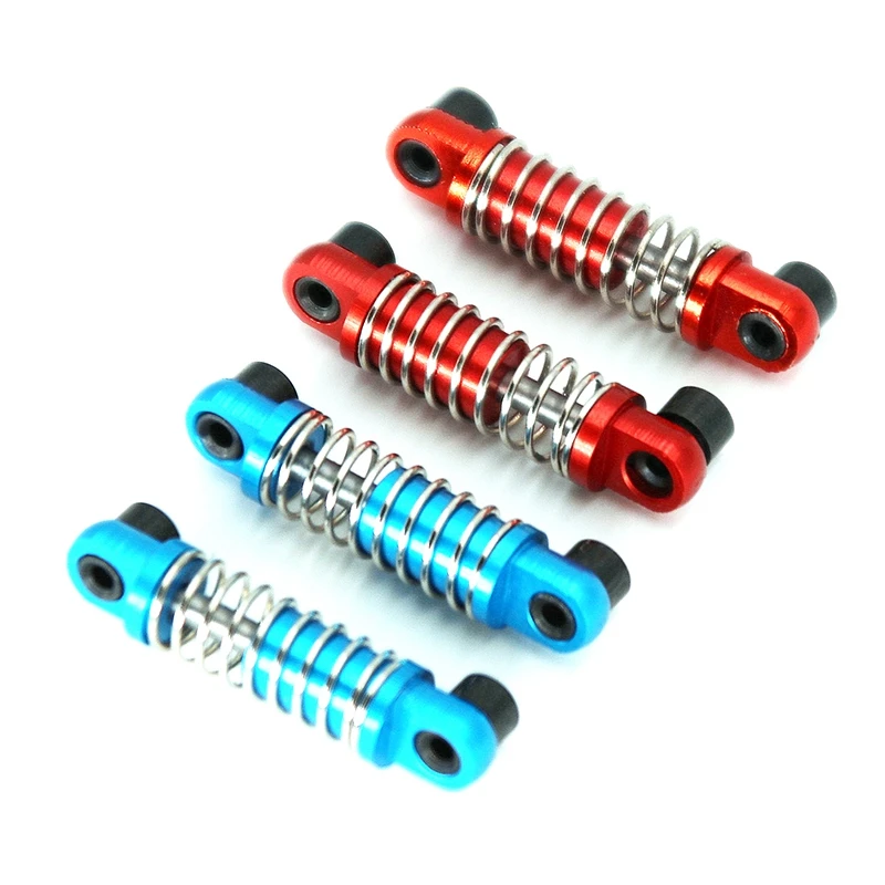2 шт. 1/28 RC Алюминиевые амортизаторы для WLtoys автомобиля K969 K989 K999 P929 4WD короткие курс