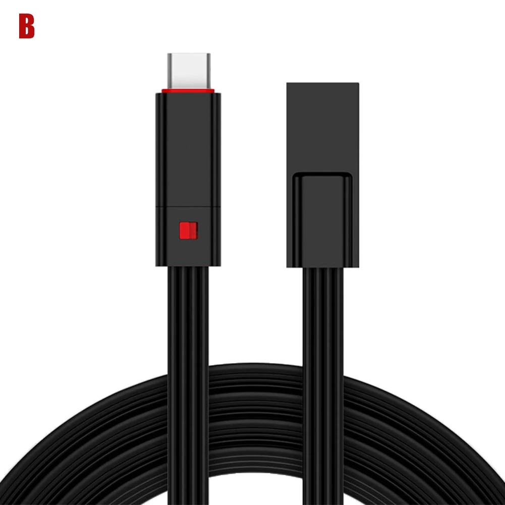 Ремонтопригодный usb-кабель для быстрой зарядки и синхронизации данных JLRJ88 - Цвет: black-Typec-B