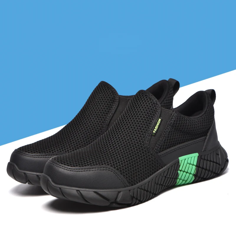 Steel Toe safety Shoes for Men Women-Slip Resistant Safety Work Sneakers Lightweight Indestructible Composite Toe Work Shoes Man safety shoes men shoes