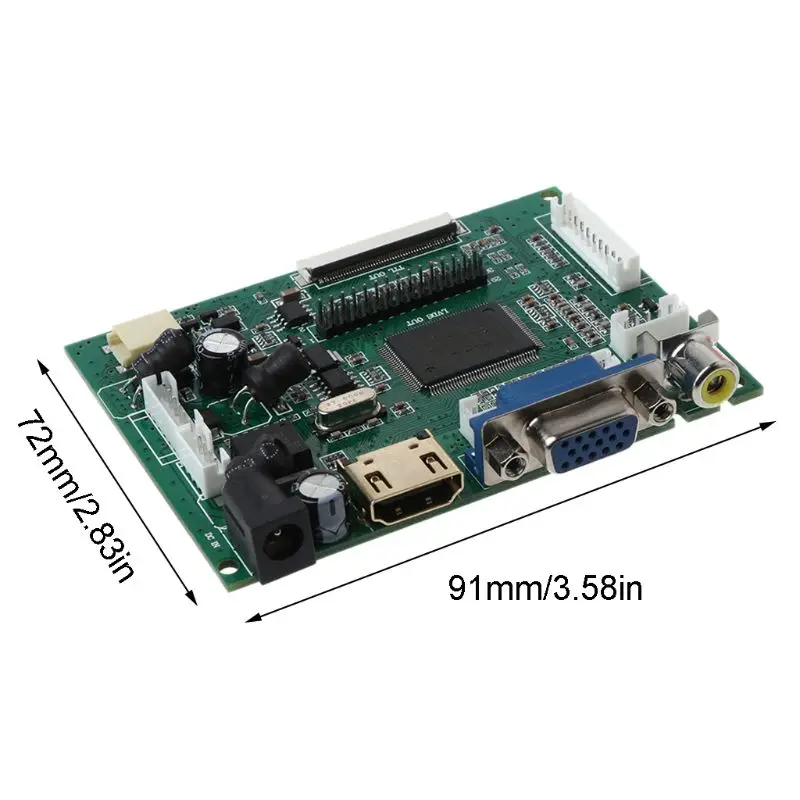 1 комплект 10," HDMI+ 2AV+ VGA ЖК-драйвер плата контроллера комплект 1024x600 панельный модуль