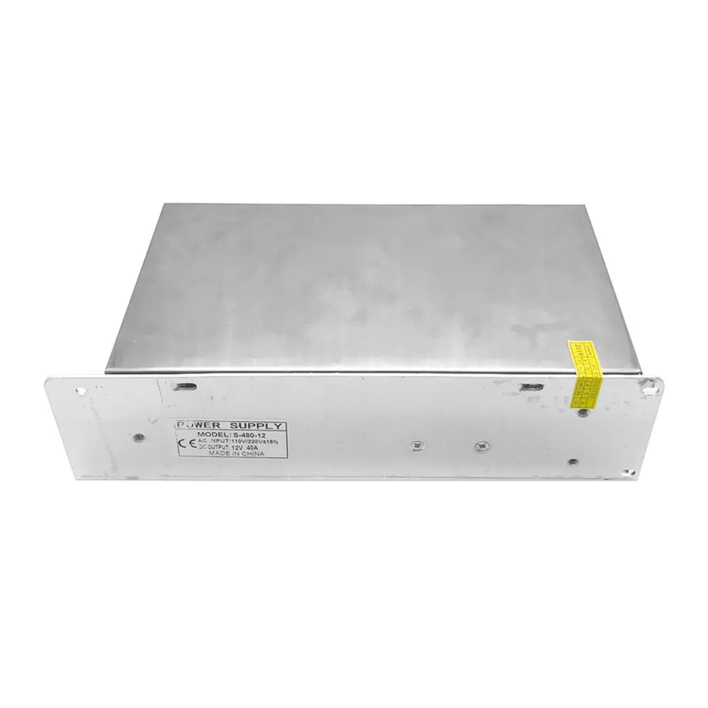 DC12V 50A 600W осветительные трансформаторы светодиодный адаптер питания для светодиодной ленты Выключатель питания светодиодный драйвер