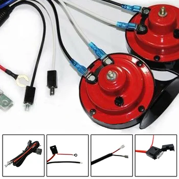

Heat resistant Horn Wiring Harness 60 inches Relay Kit Parts Relay Harness Car