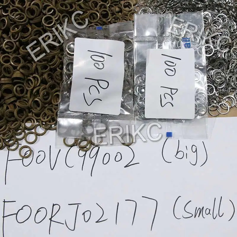 Repair Kit 100 Sets F00VC99002 Original Common Rail Injector Valve F00RJ02177 Nozzle Spare Part Oil Seal Washer