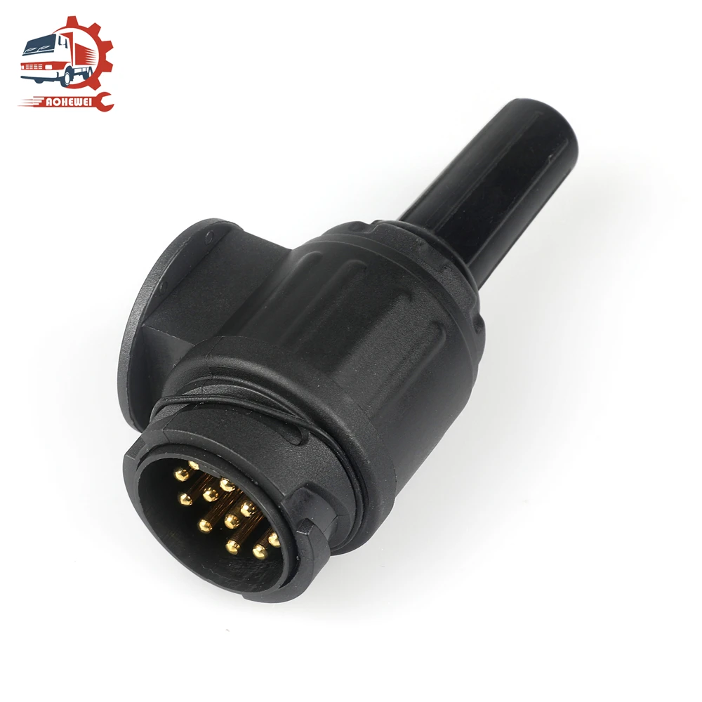 Spina Per Rimorchio Spina Per Rimorchio a 13 Pin Cablaggio Cavo a Molla Adattatore Per Connettore di Ricambio Per Roulotte Spina Per Rimorchio Spina Per Rimorchio a 13 Pin Cablaggio Cavo a Molla Adattatore Per Connettore di Ricambio Per Roulotte