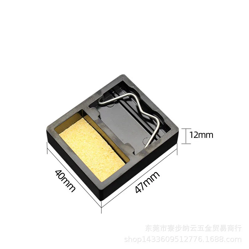 Electric Soldering Iron Stand Holder Small And Simple Soldering Iron Frame With Solder Sponge Metal Support Station