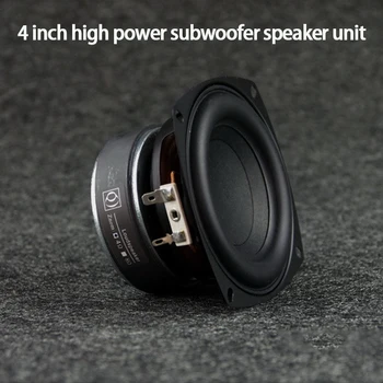 

KYYSLB AS-40LB01 40W 4-8ohm 4 Inch High-power Subwoofer Speaker Unit High-power Long-stroke Heavy Bass Speaker