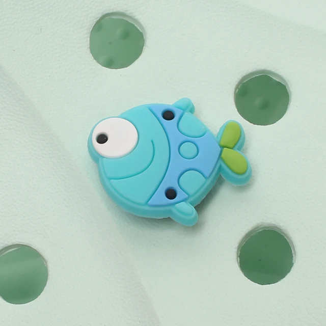 Single Sale 1pcs Animals 22 Types Shoe Charms Accessories Decorations Sad Frog PVC Croc jibz Buckle for Kids Party Xmas Gifts A22-13