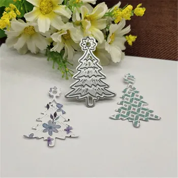 

Christmas tree Metal Cutting Dies for DIY Scrapbooking Album Paper Cards Decorative Crafts Embossing Die Cuts