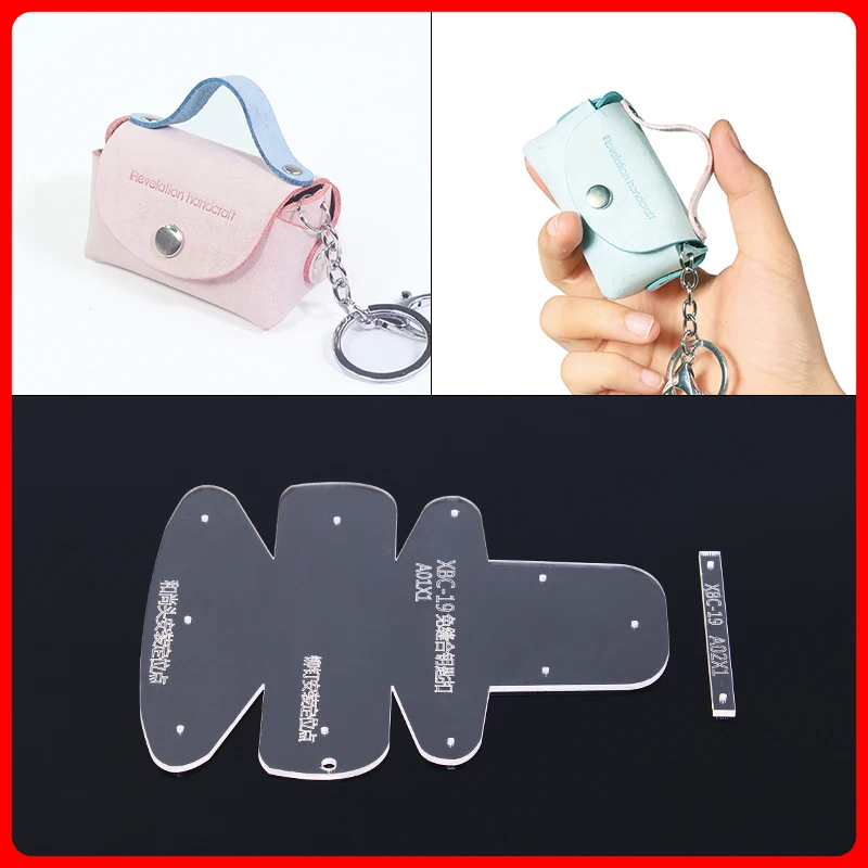 Rogue Tu 1 компл. Шаблон Рисунок Руководство DIY кожаный инструмент кошелек монета сумка висячая акриловая доска из оргстекла