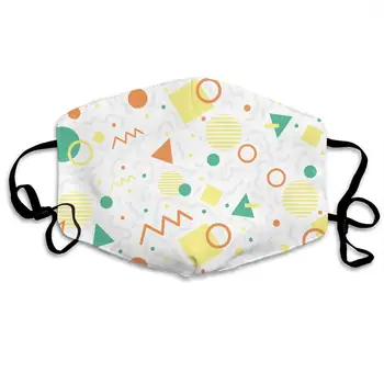 

Reusable Washable Mask, Animal and Graphics Anti Dust Block Air Pollution Half Face Mouth Mask with Elastic Ear Loop