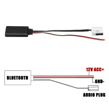 

Auto Car Bluetooth Adapter Module AUX Cables For BMW E60 E63 E64 2004-10 Auto Replacement Parts 12V Radio Transmitter