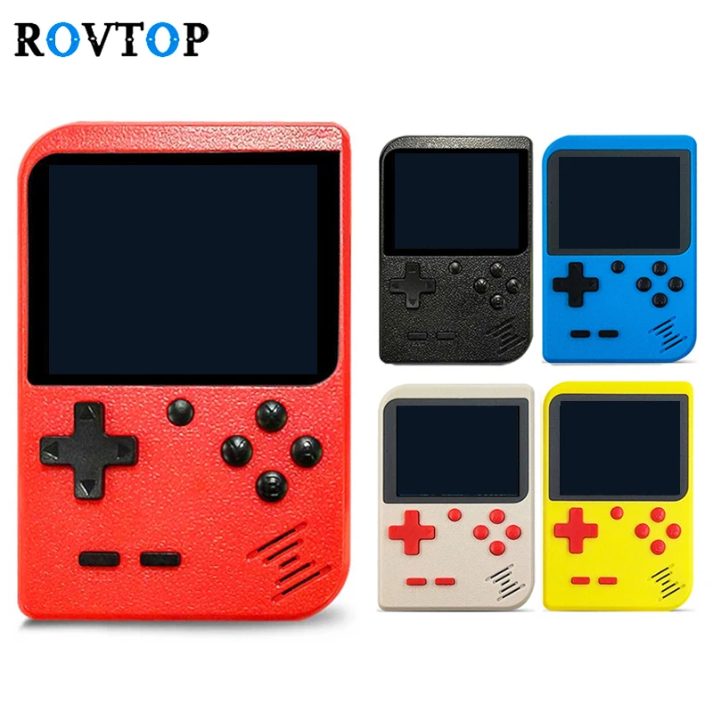 

Rovtop Retro Mini Handheld Game Console Built-in 400 Classic Games 8-Bit 3.0 Inch Color LCD Kids Game Player Extra Joystick Z2