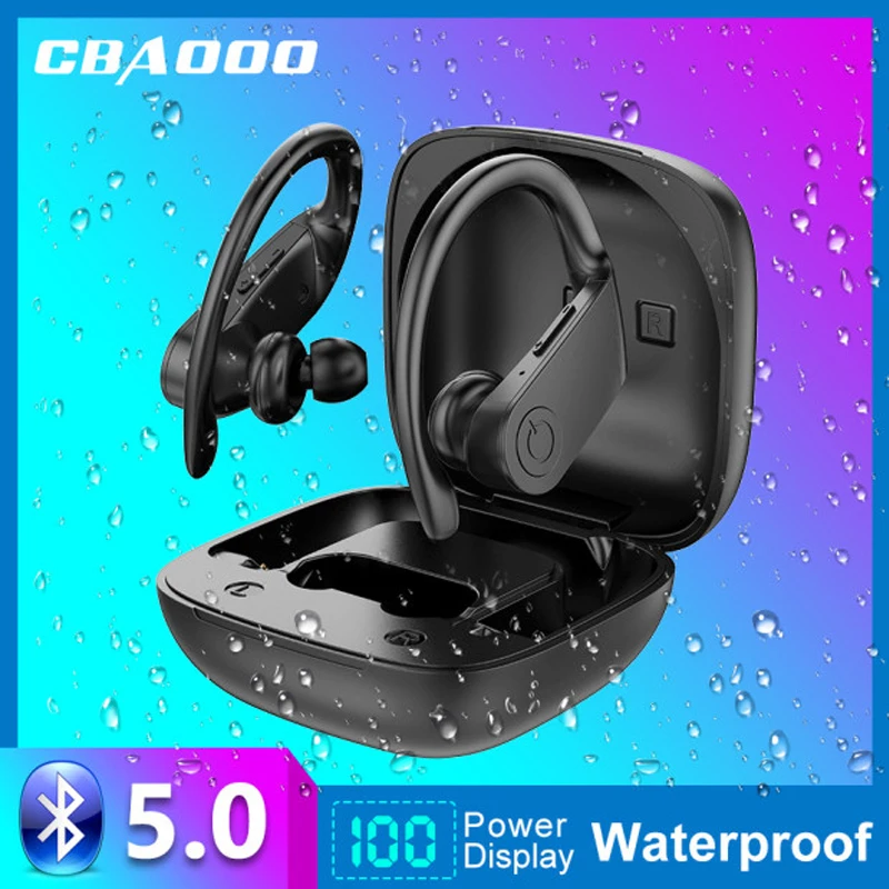 TWS-наушники CBAOOO B11 с поддержкой Bluetooth 5 0 и зарядным футляром | Электроника