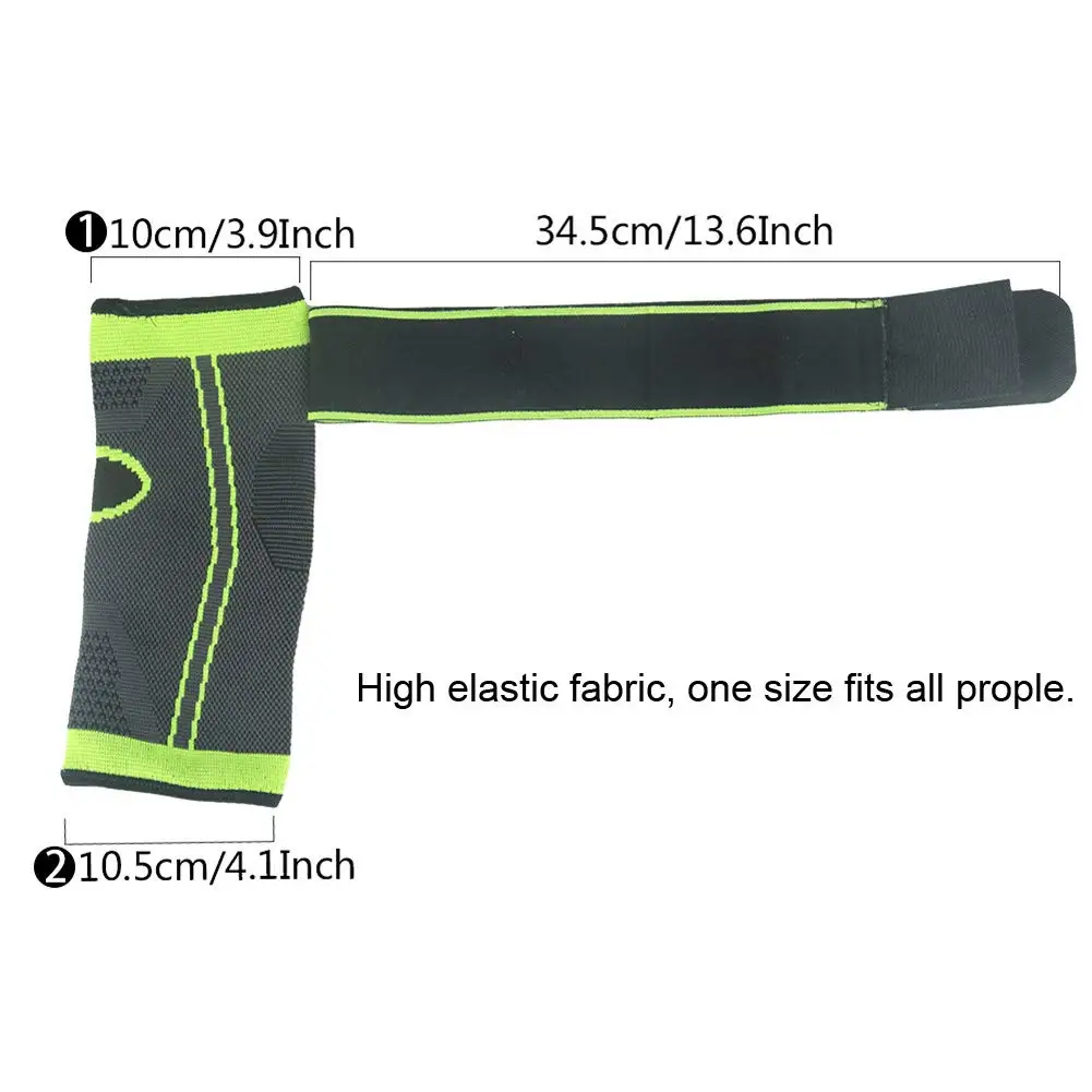 1PC 3D Pressurized Ankle Support Basketball Volleyball Sports Gym Badminton Ankle Brace Protector with Strap Belt Elastic