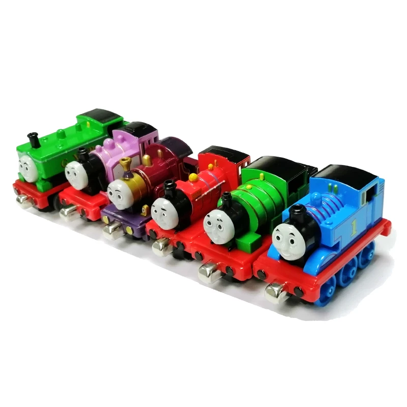 Genunie Томас и его друзья Trackmaster 1:43 картонная коробка сплав магнитный поезд ударопрочный высокое качество автомобиль детские игрушки подарок