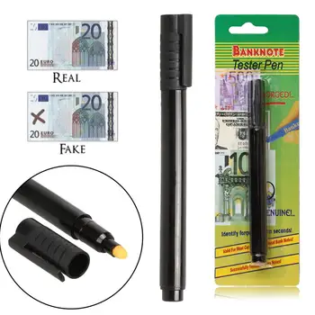 

Banknotes Detector Tester Pens Money Counterfeit Marker Fake Detector Security Bank Notes Checker Detector Pen Fast Resolution
