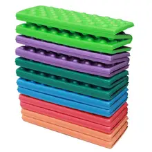 2 шт складной для кемпинга коврик XPE Водонепроницаемый сиденья прокладка из пеноматериала стул для пикника прекрасно впитывают влагу, прочный матрац пляжный коврик