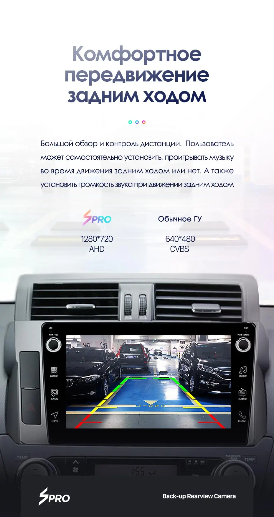 TEYES SPRO Штатная магнитола для Тойота Ленд Крузер Прадо J150 Toyota Land Cruiser Prado 150 Android 8.1, до 8-ЯДЕР, до 4+ 64ГБ 32EQ+ DSP 2DIN автомагнитола 2 DIN DVD GPS мультимедиа автомобиля головное устройство