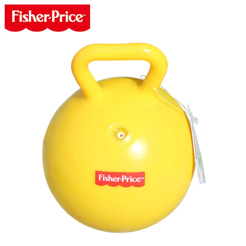 FISHER-PRICE детей 4-дюймовый сферическая ручка погремушки 4-Цвет Детские Развивающие детские игрушки ручной шаровой F0517