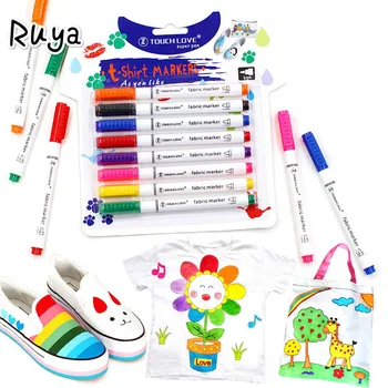 

Marker Fabric Paint Pen for DIY Crafts Pigment Painting School Home Stationery store Graffiti Supply sharpie markers art set