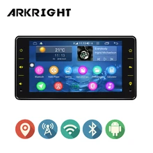 ARKRIGHT 6," Универсальный 1 din Автомобильный мультимедийный плеер Авторадио Стерео gps Navis/Wifi/Mirror Link/Bluetooth Авто радио 4 ядра