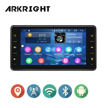 

ARKRIGHT 6.2" Universal 1 din Car Multimedia Player Autoradio Stereo GPS Navis / Wifi / Mirror Link/Bluetooth Auto Radio 4 Cores