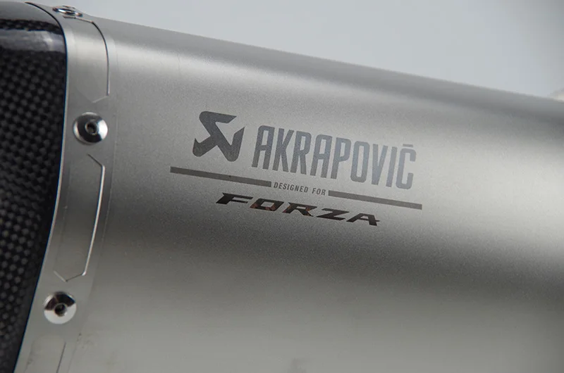 Forza 300 слипоны moto rcycle глушитель заголовки полная труба Akrapovic escape moto для Honda Forza 300