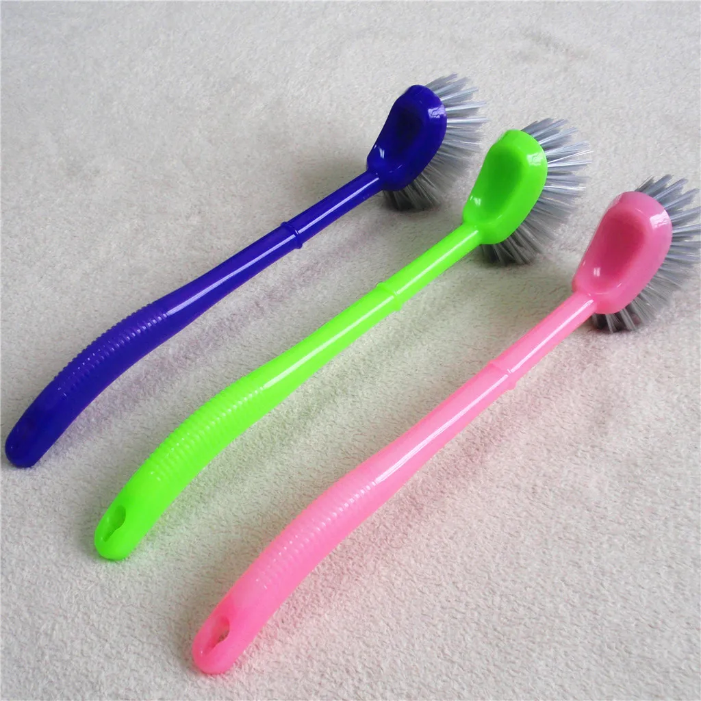 cheap Art Net Creative Toilet Bathroom Cleaning Brush Manufacturers Direct Selling Plastic Toilet Brush Toilet Cleaning Brush Wholesal
