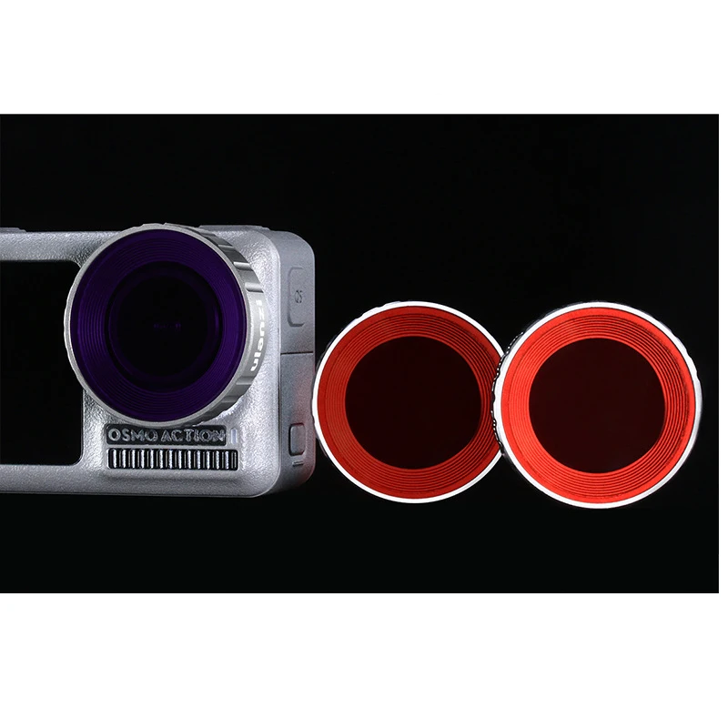 3 в 1 объектив фильтр для дайвинга ND CPL Комплект фильтров Оптическое стекло красный фиолетовый подводный дайвинг для DJI OSMO аксессуары для