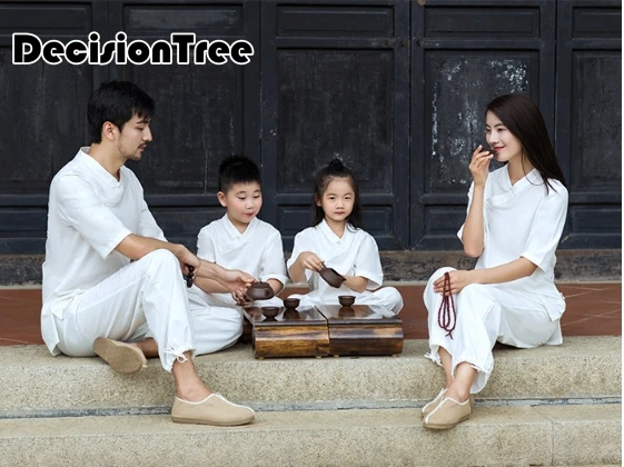 

2019 yoga set women gym clothes healthy linen fabric yoga clothes for women jogging suits vintage zen suit tachi two piece set