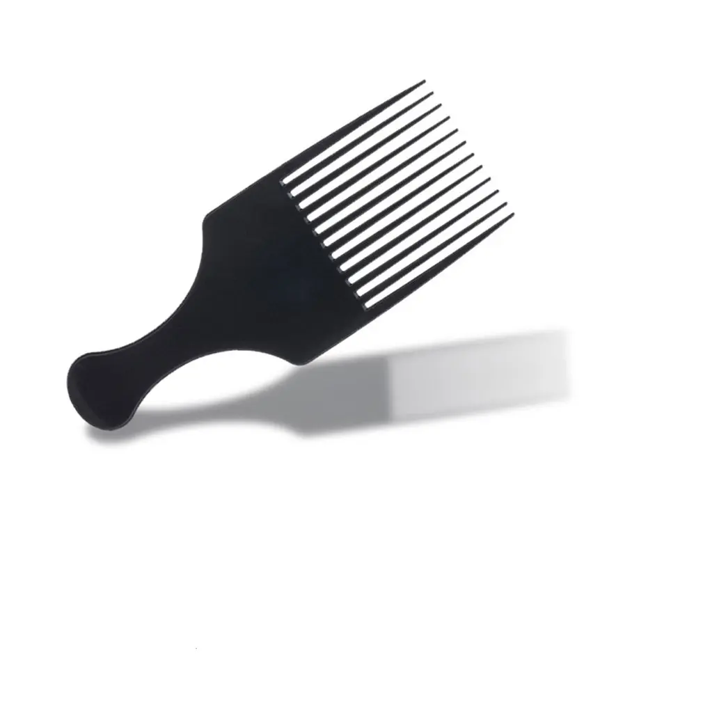 

Wide Tooth Flat Comb Barber Salon Hairstyling Dyeing Coloring Tool Fork Comb