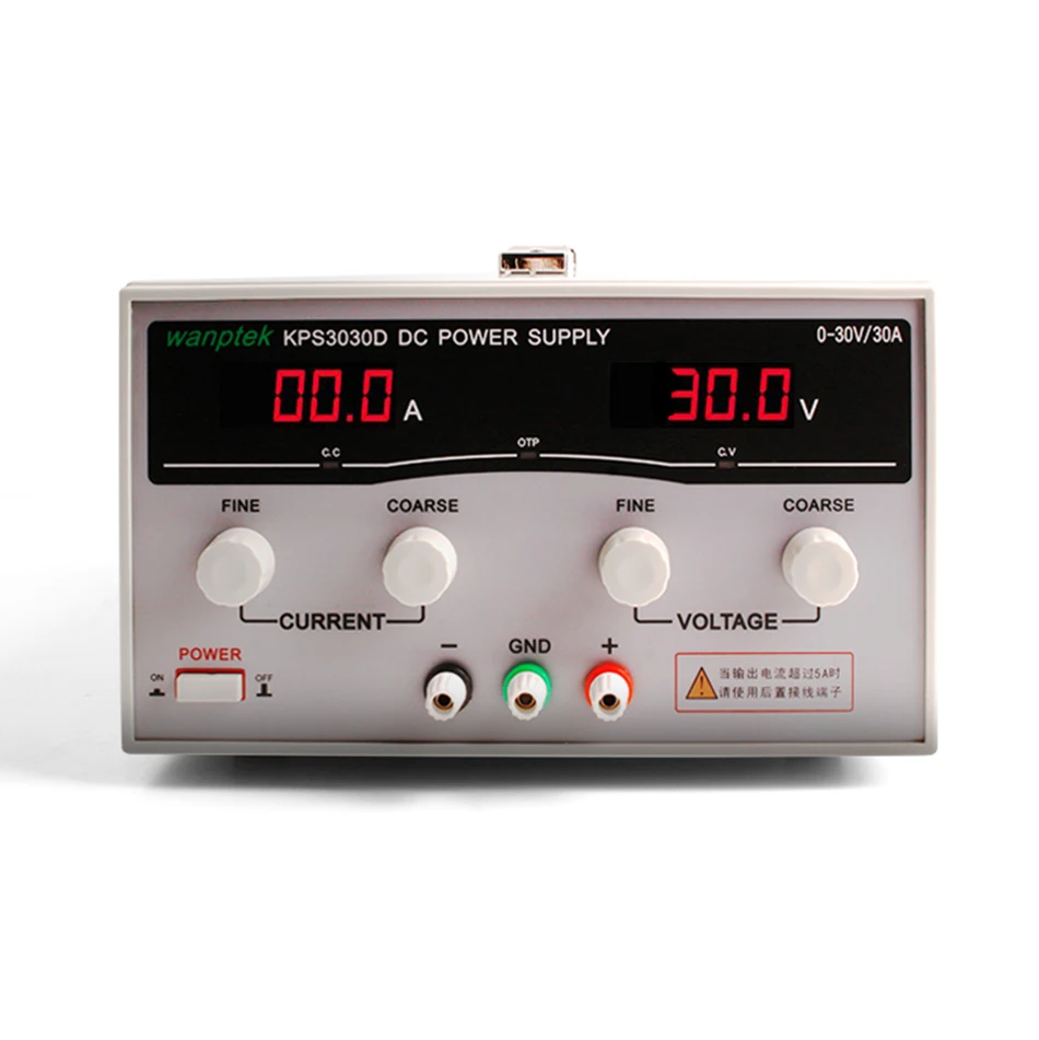 2 Pcs KPS3030D High precision High Power Adjustable LED Dual Display Switching DC power supply 220V EU 30V/30A