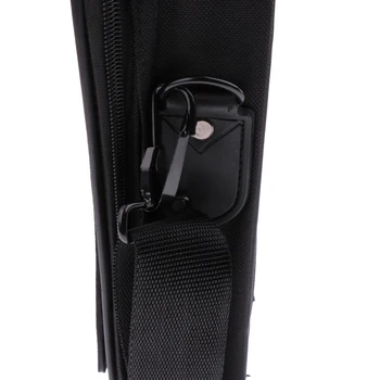 

Waterproof Canvas Piano Tuning Tools Bag Toolbox 37x27.5x6cm Black