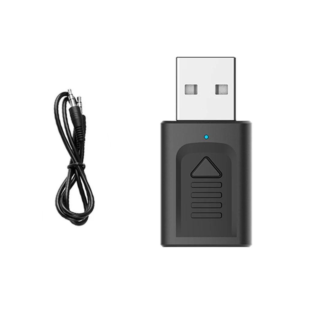 Мини Bluetooth 5 0 аудио приемник передатчик 4 в 1 3 мм Jack AUX USB стерео музыка Беспроводной