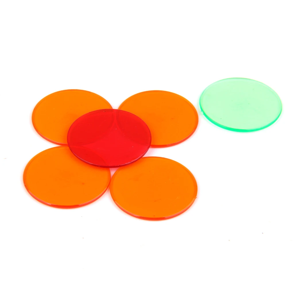 120pcs PRO Count Bingo Chips Markers for Bingo Game Cards 3cm 6 Colors