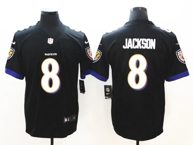 Синий Мужчины Baltimore Lamar Jackson c. J. Мосли Джастин Такер Vapor Untouchable Limited Воронов Джерси - Цвет: Синий