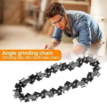 

22 Teeth Sharpener Saw Chain Fast Grinding Carbide Chain for Angle Grinder Woodworking Tools