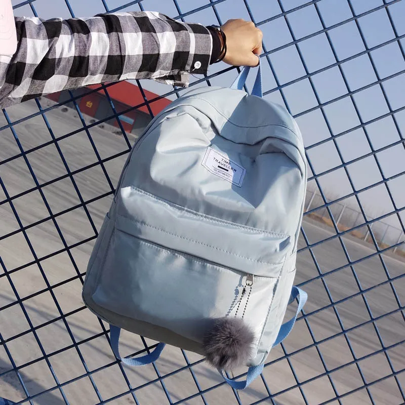 Модный женский рюкзак красивый стильный школьный для девочек водонепроницаемый