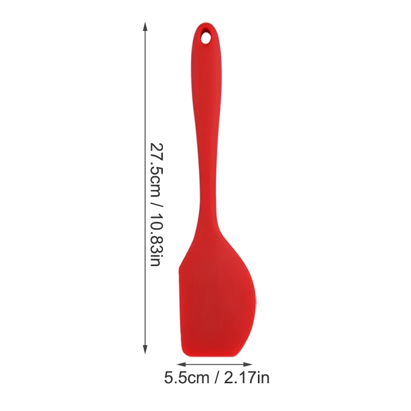 Larger Spatulas 2 MOSEKO силиконовая лопаточка термостойкая суповая ложка-кисточка антипригарная специальная кухонная лопатка кухонные инструменты посуда - Цвет: Larger Spatulas 2